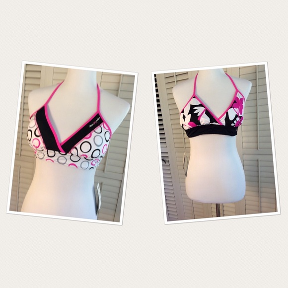 ZeroXposur Swim Reversible Bikini Top Size Poshmark